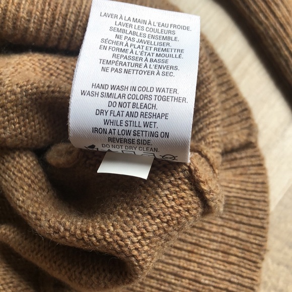 Reitmans Womens Large Sweater Cashmere Blend Soft Casual Formal Brown - Picture 6 of 7